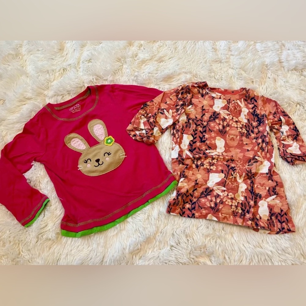 3T girl Easter shirts